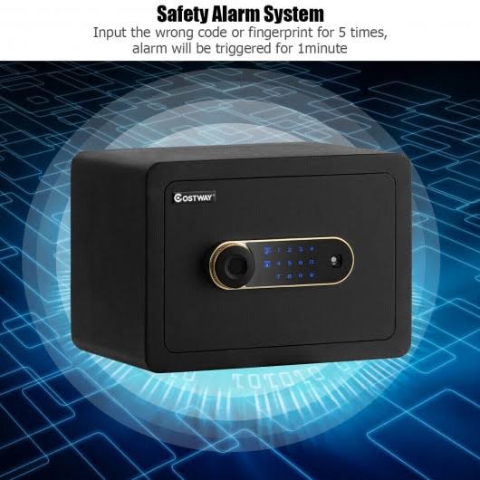 Keypad Security Safe Box 0.5 Cubic Feet G7116