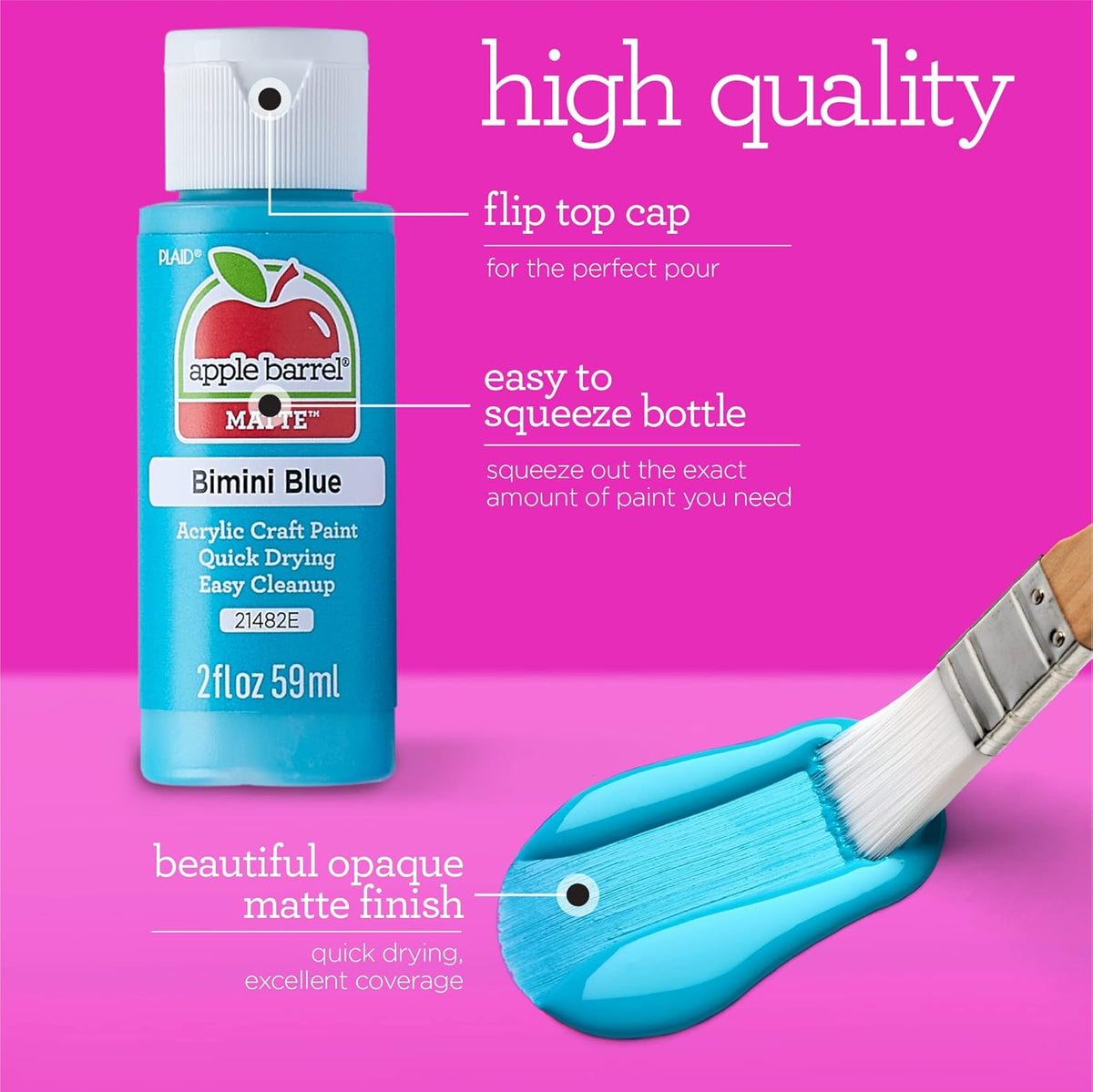 Neon Yellow Acrylic Paint 2 oz W891