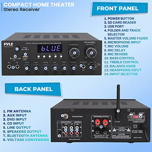 200 W Bluetooth Stereo Power Amplifier E972314