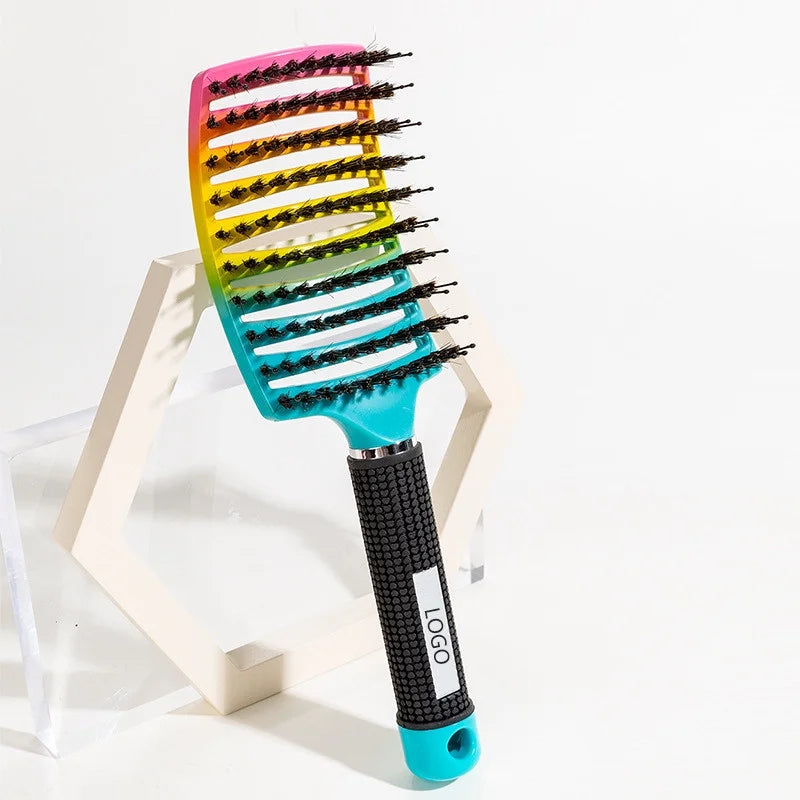 Big Curved Plastic Hair Comb E776