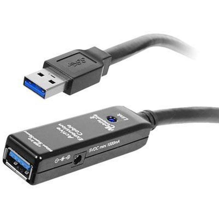 USB 3.0 Active Repeater Cable - USB Extender - SuperSpeed - 5 Gbps W606730