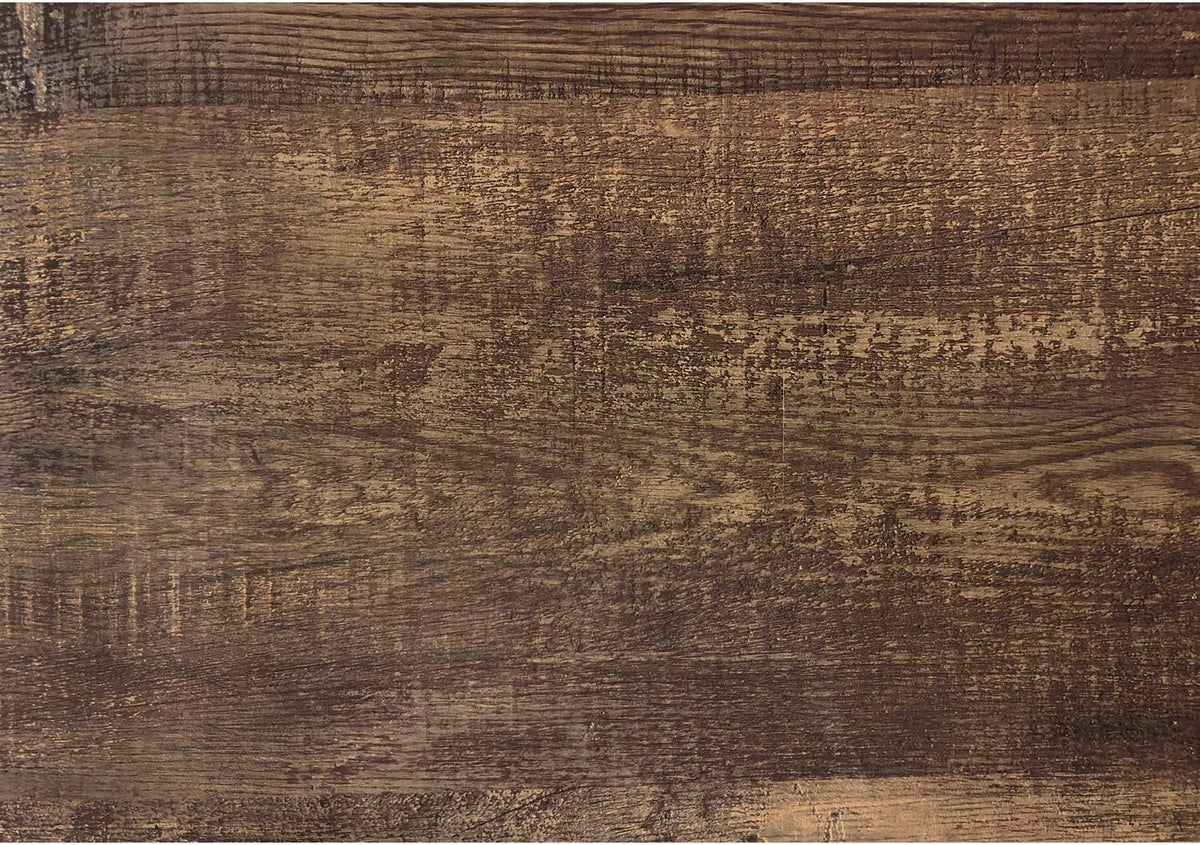 Brown Wood-Look Drawer Accent Table F443