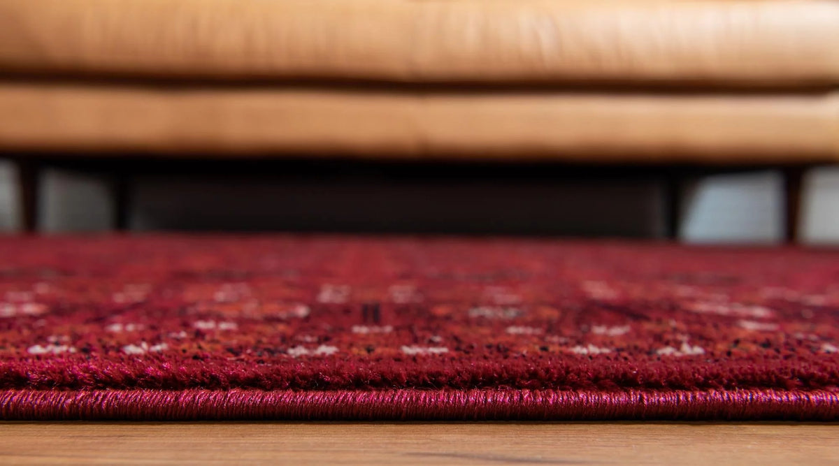 Bokhara Collection Rug 7' x 10' Red Low Rug T2041