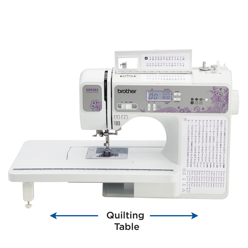 Computerized Sewing and Quilting Machine with Wide Table U2594