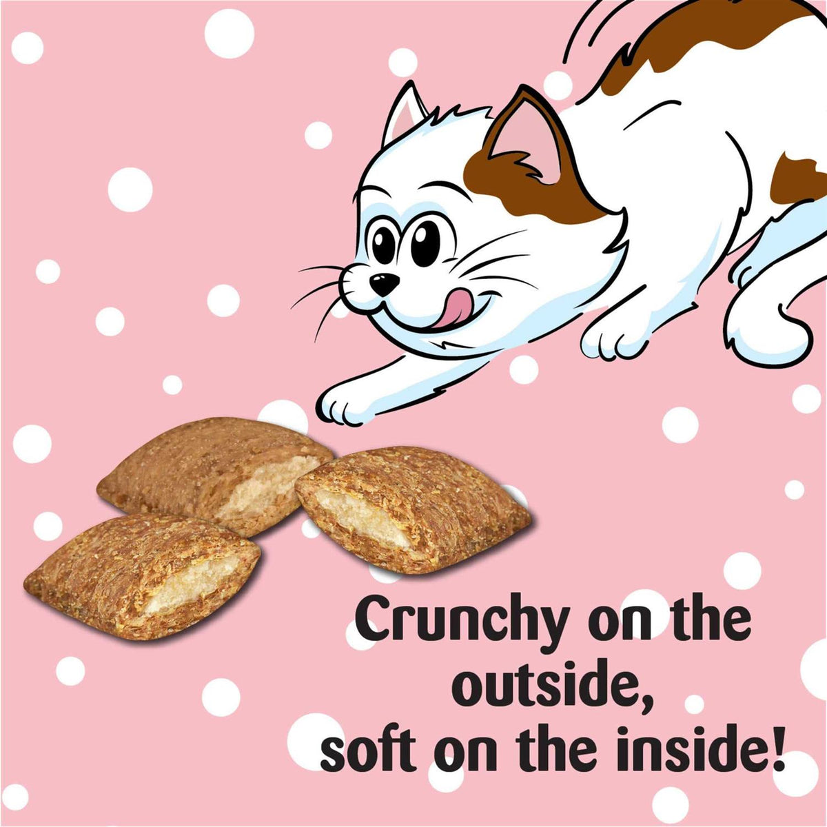 Crunchy and Soft Kitten Treats Dairy Flavor O79636