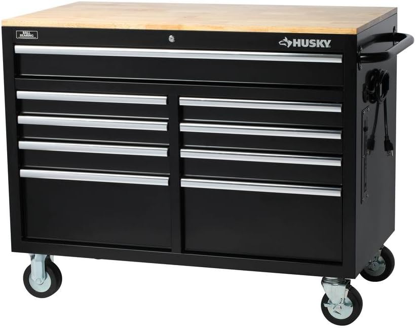 Extra Deep 46 in. 9-Drawer Mobile Workbench W33034
