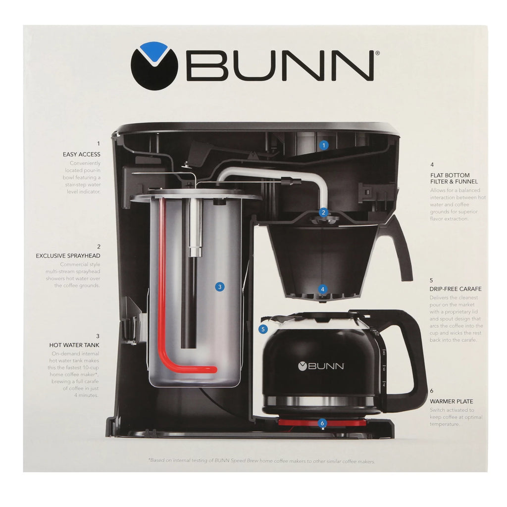 Black 10 Cup Coffee Maker E837