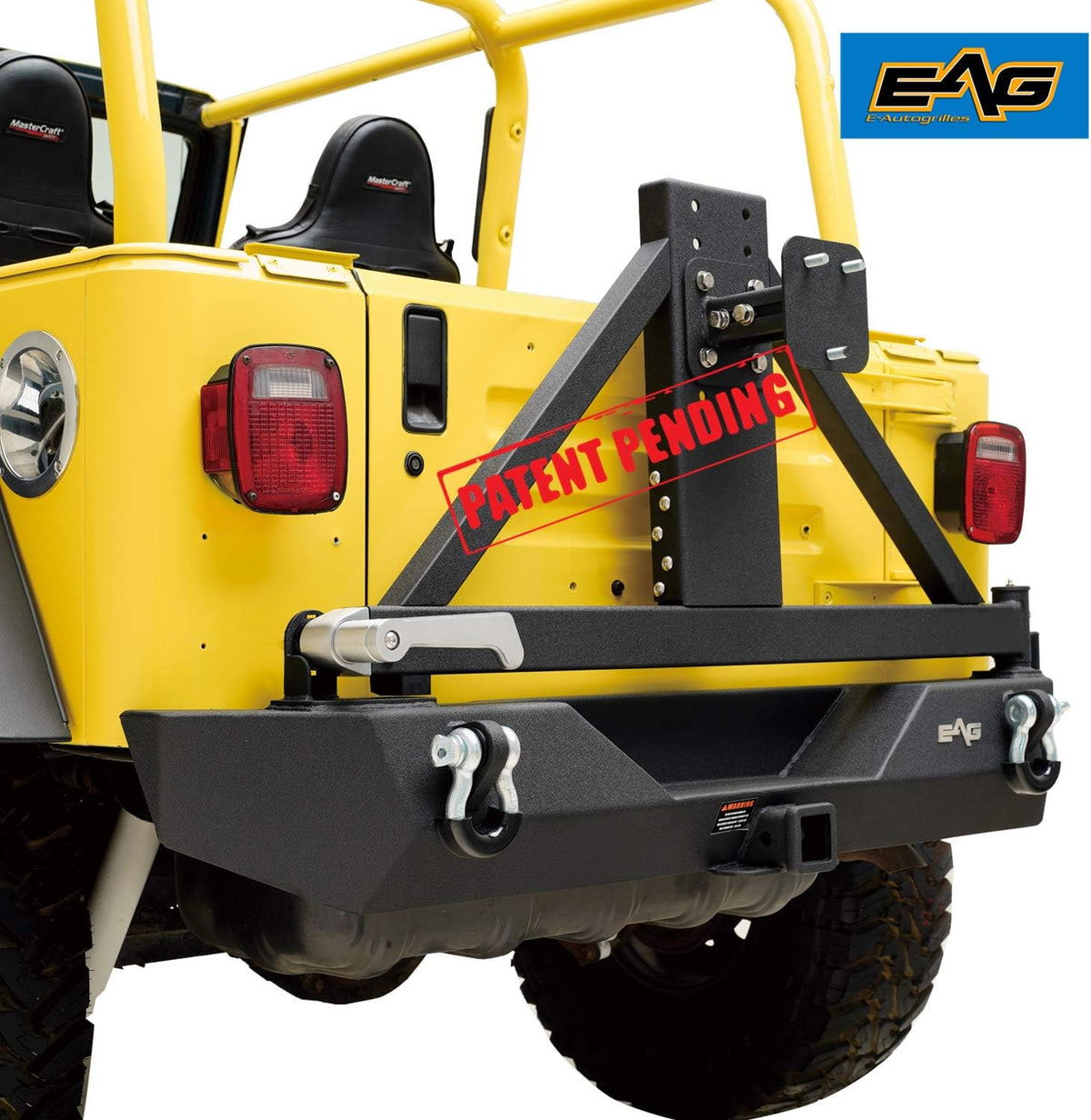 Front LED Bumper and Rear Bumper with Assembled Tire Carrier Z462