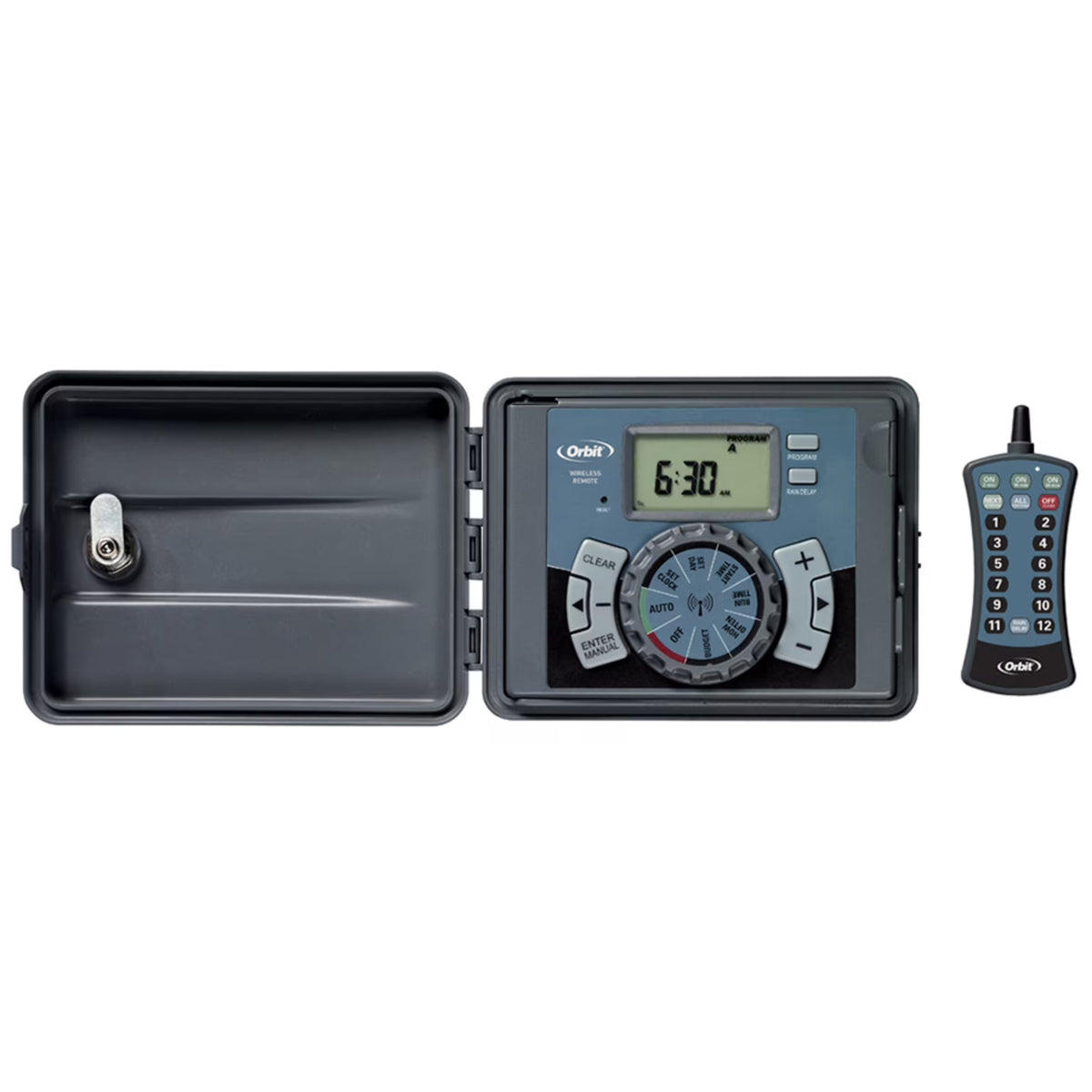 Programmable 12 Zone Sprinkler Timer with Remote Y5778