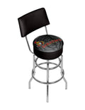 Swivel Bar Stool with Back I604