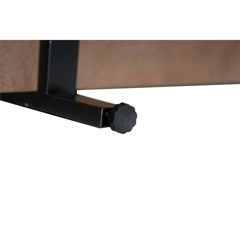 Walnut Brown 3 Shelf Etagere Bookcase R4206