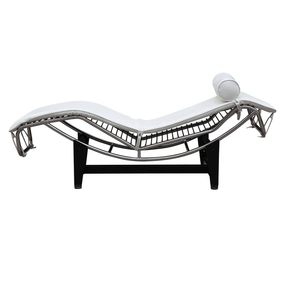 White Adjustable Chaise T314