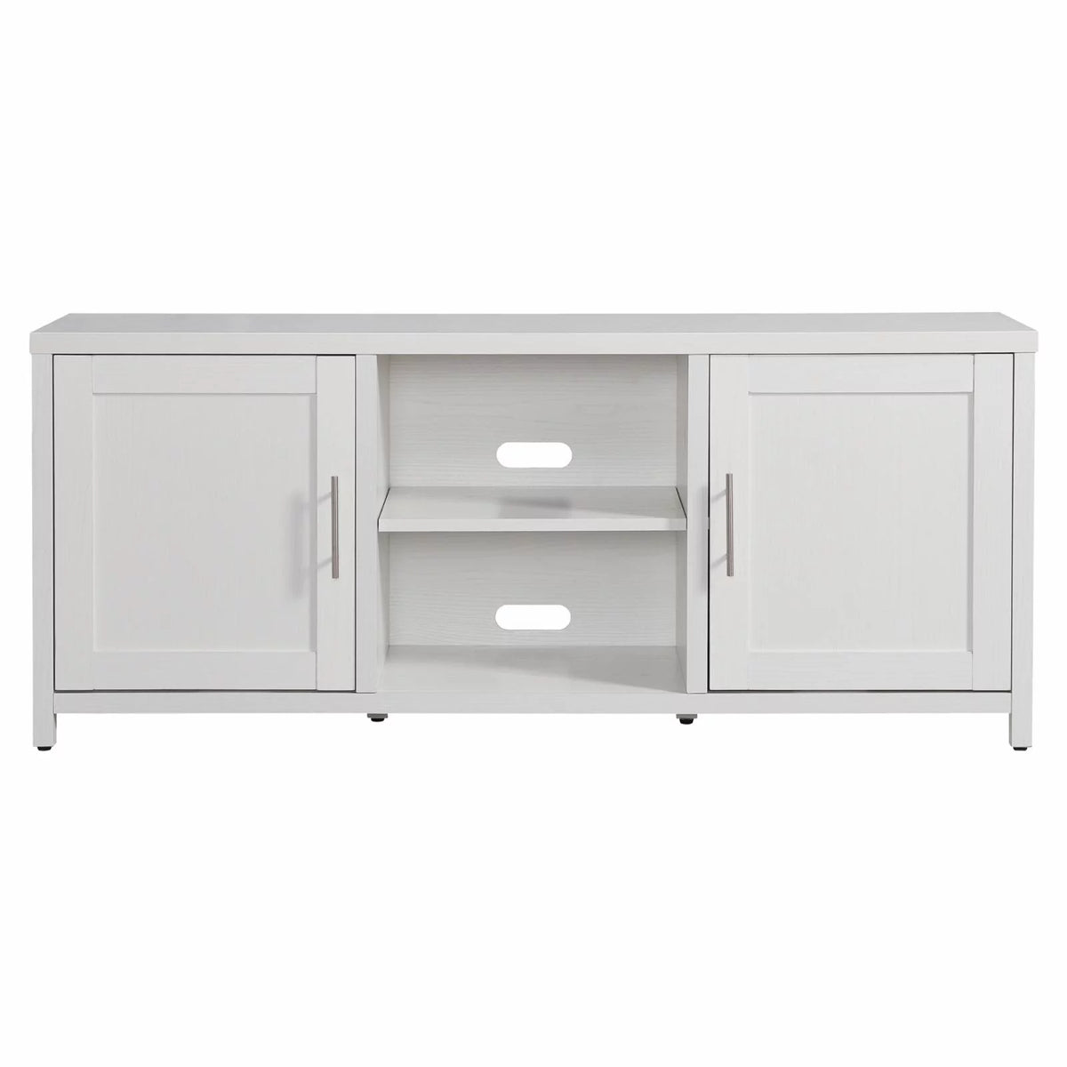 White Rectangular TV Stand T30005