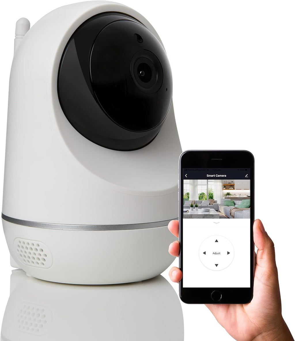 Wi-Fi Camera Pan Tilt Zoom with Audio & Video Recording, Pack of 2 I267440
