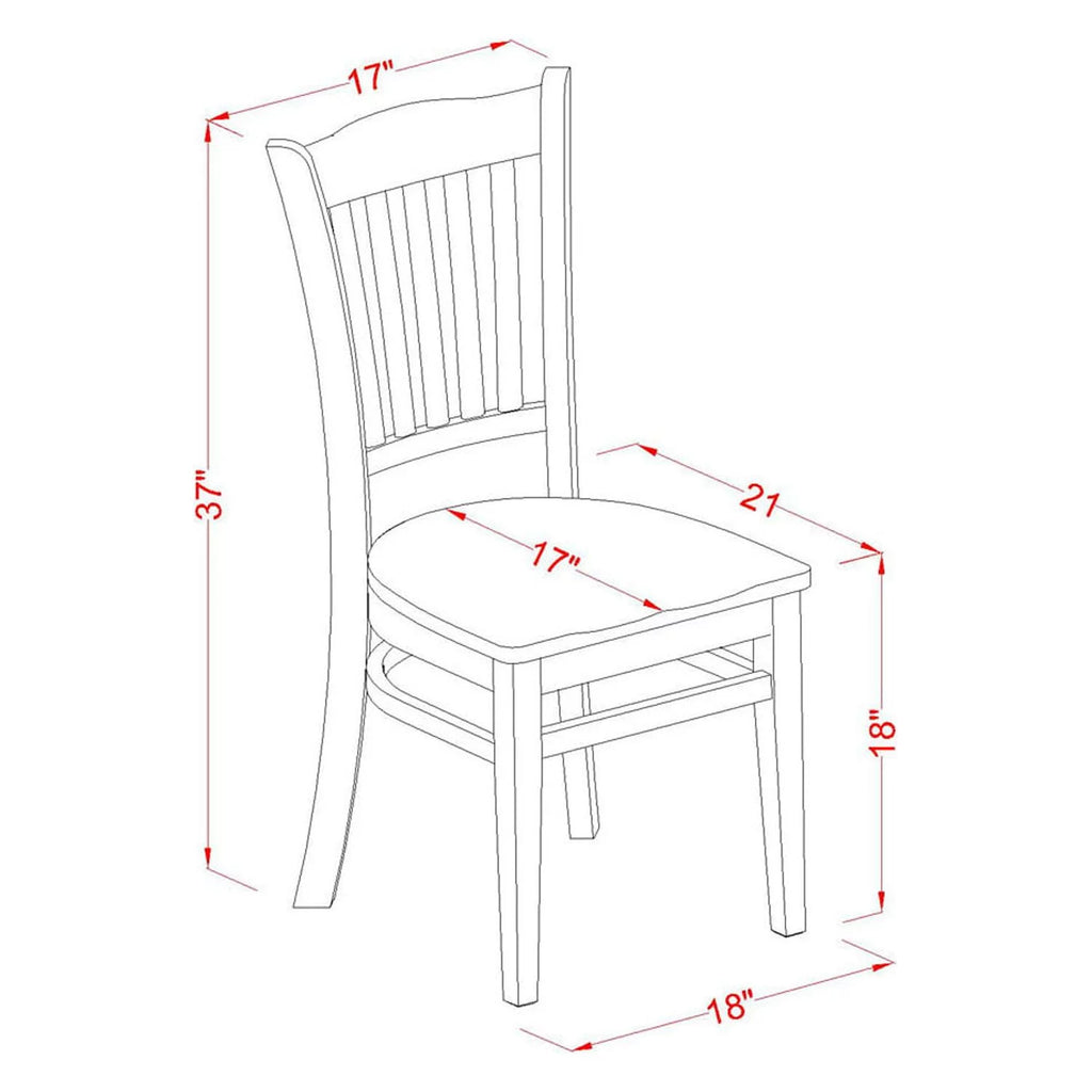 9 Piece Wood Dining Room Set T205