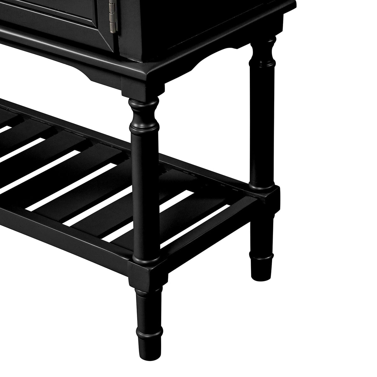 Black 47'' Sofa Table Console Table I740