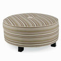 Tufted Round Ottoman U156164