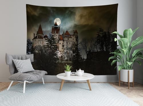 Halloween Tapestry Wall Hanging 78''Wx117''L T534351
