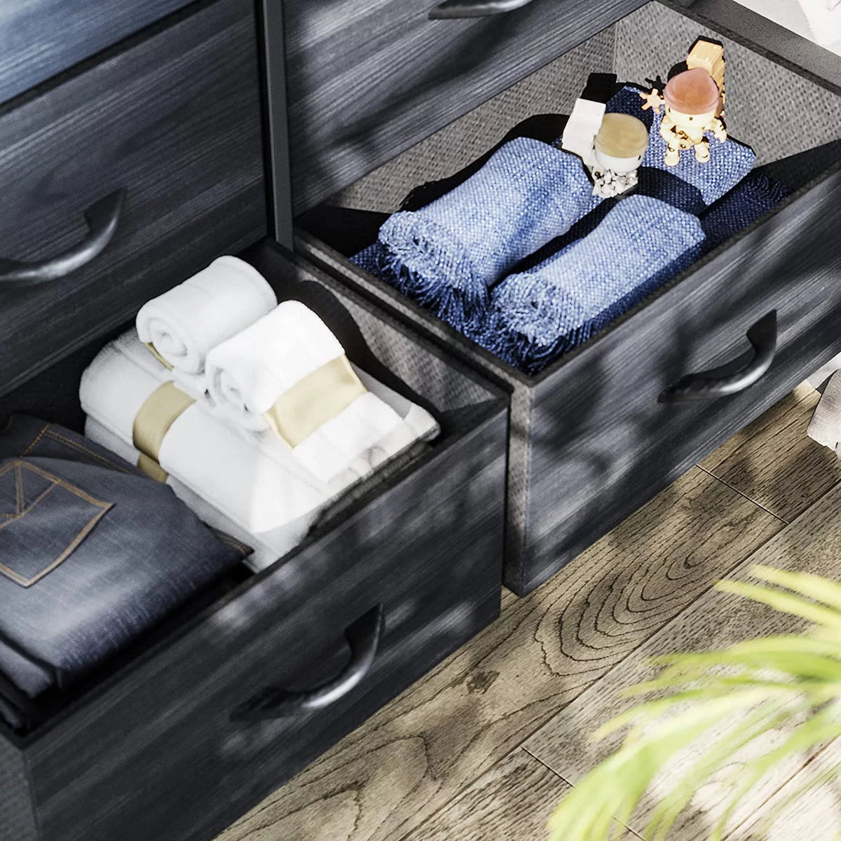 8 Drawer Fabric Storage Dresser Y832