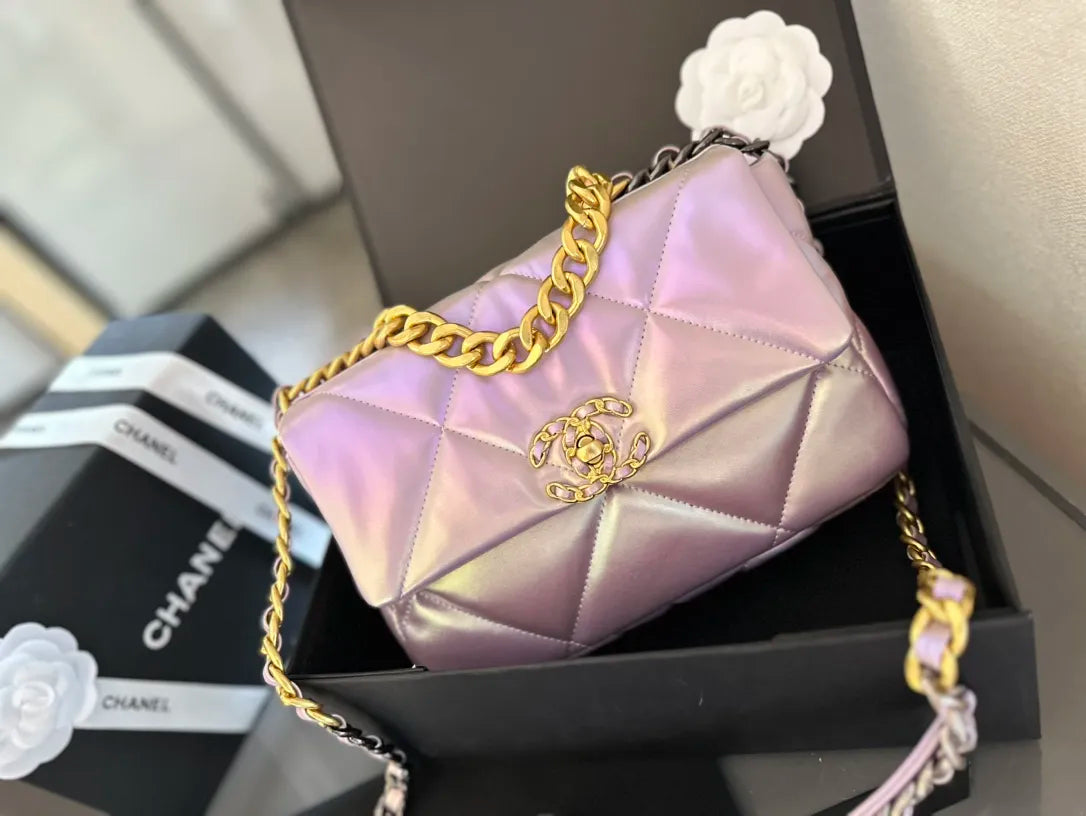 Small Medium Silver Gold Bag I991