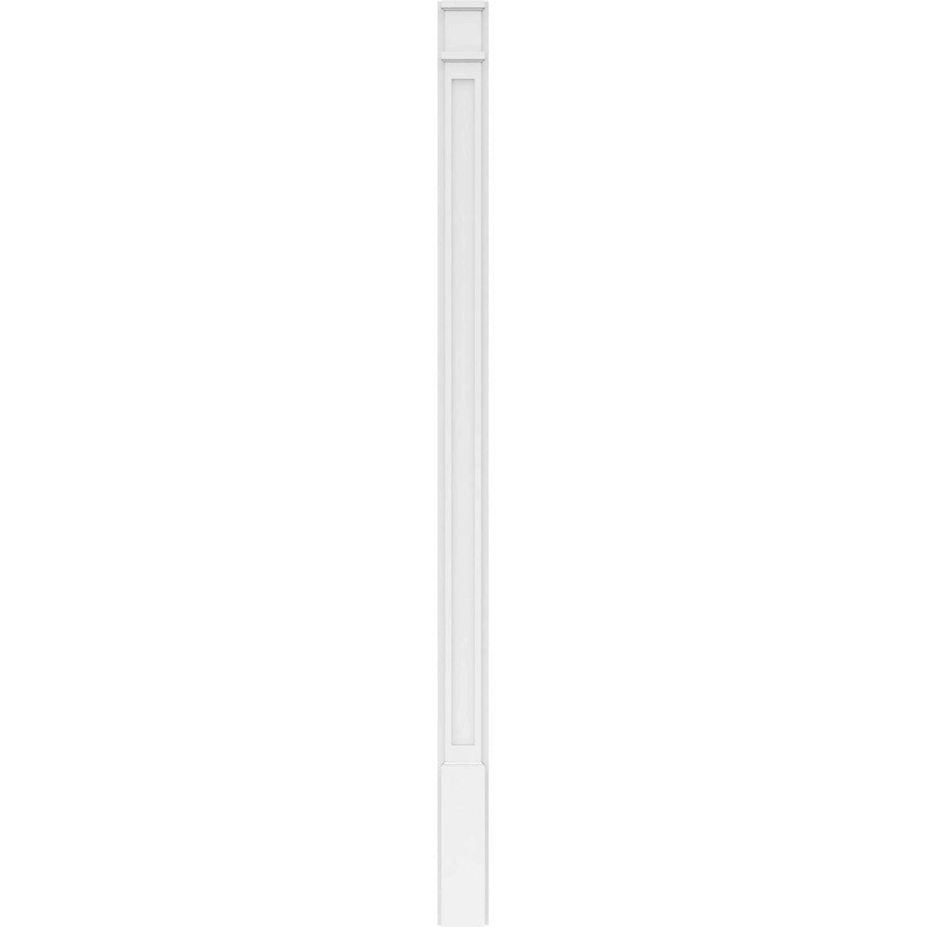PVC Pilaster with Decorative Capital & Base (Pair) O61404