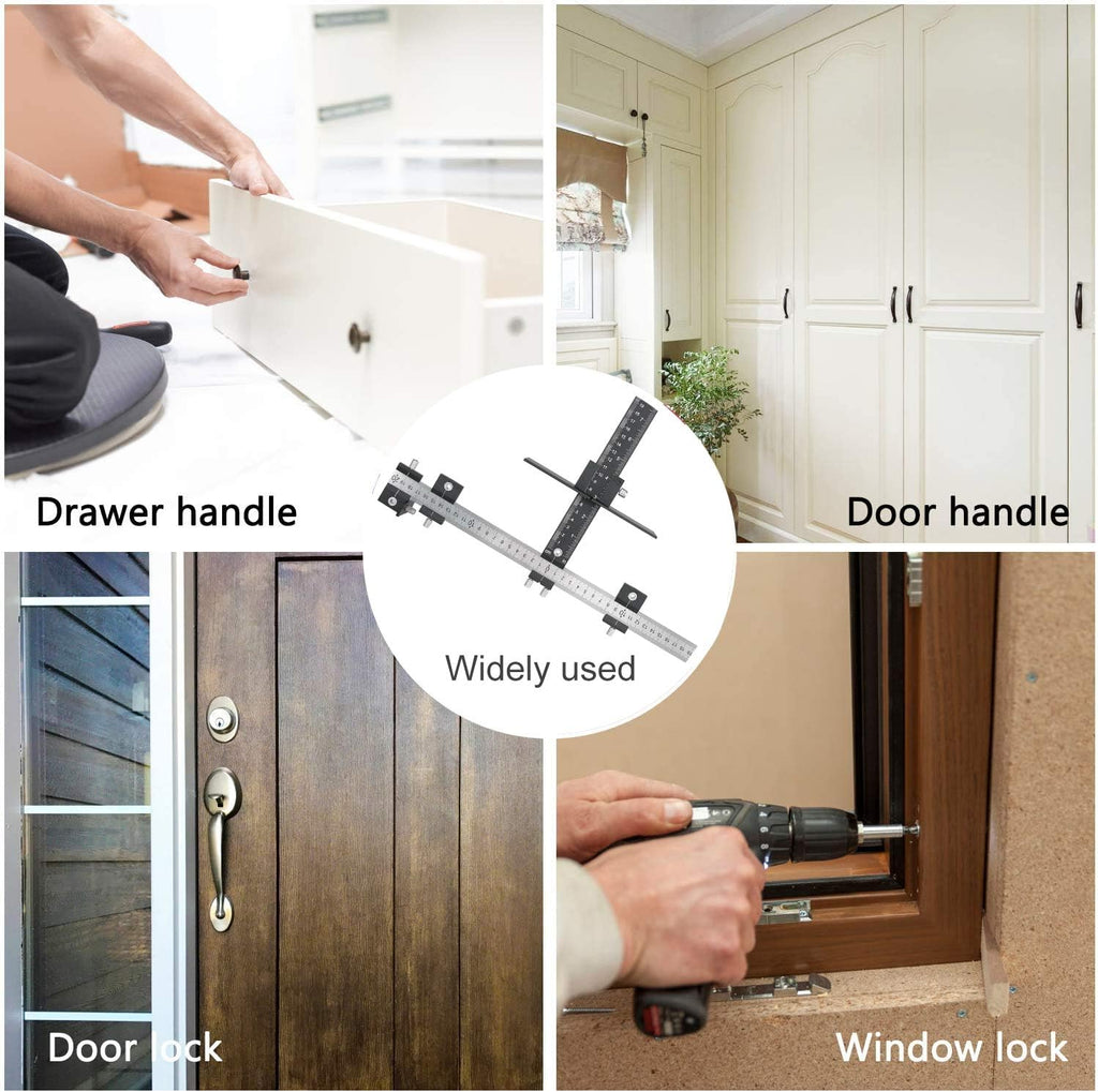 Adjustable Stainless Steel Cabinet Hardware Jig S91947