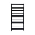 Black 4-Shelf Bookcase Q2478