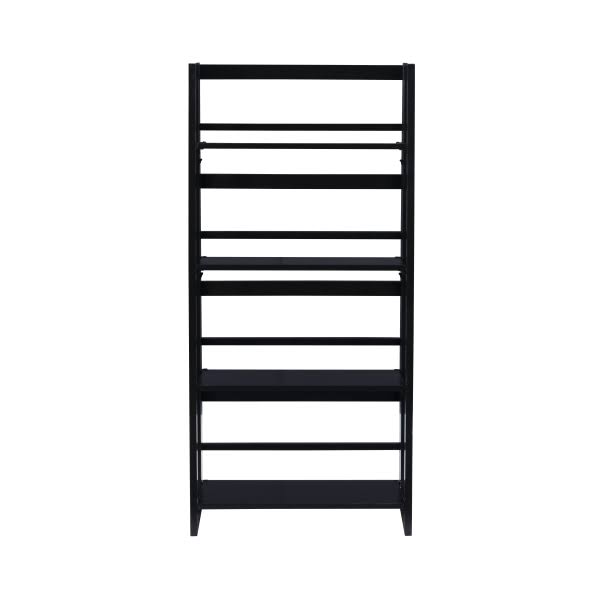 Black 4-Shelf Bookcase Q2478