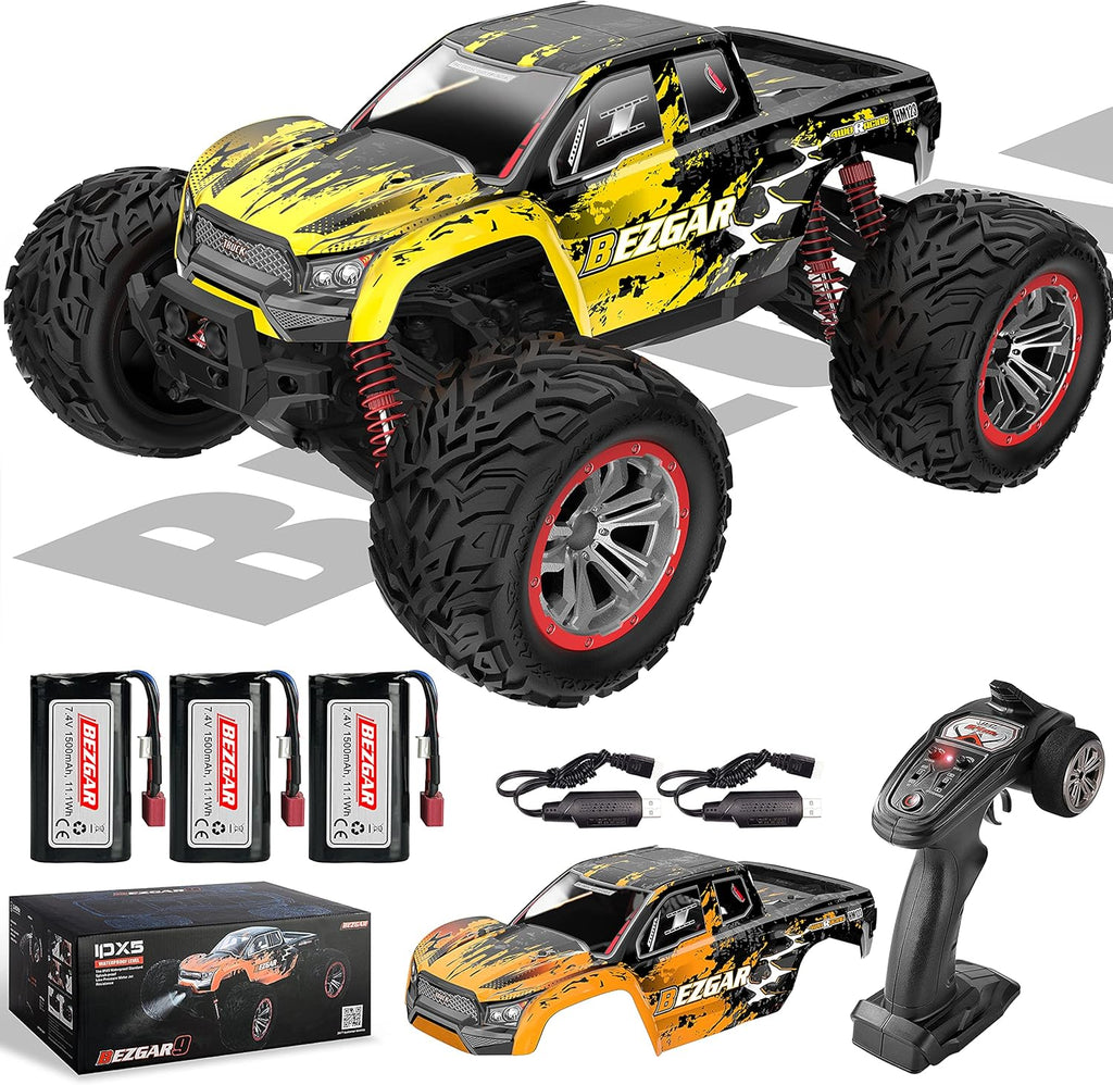 1:12 Scale 4WD High Speed RC Truck with 3 Rechargeable Batteries Z896
