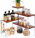4-Tier Countertop Shelf with Hooks T7033