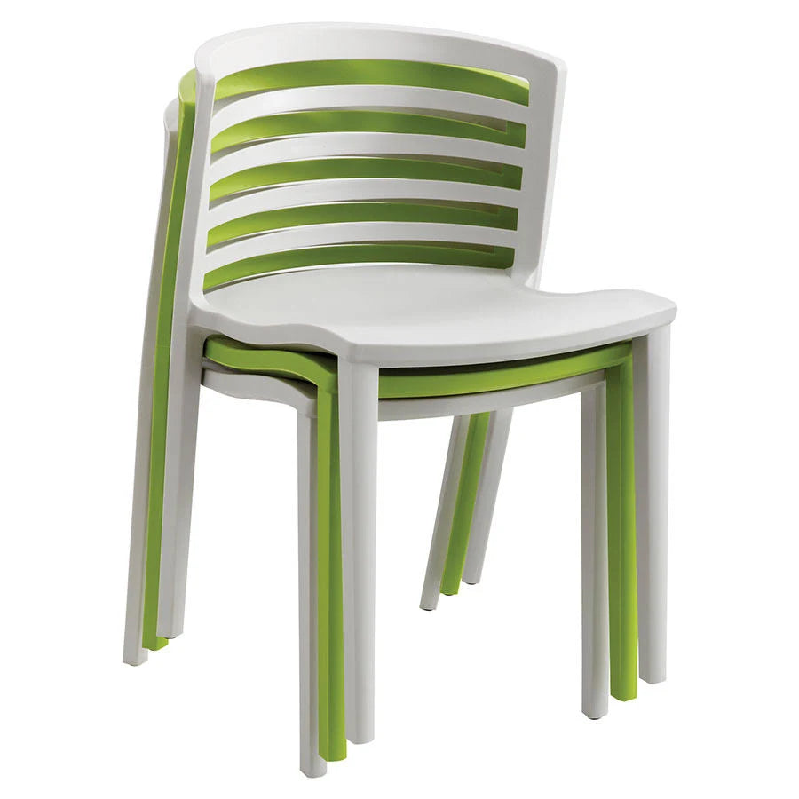 Stack Chair, Gray, 4 per Carton H737139