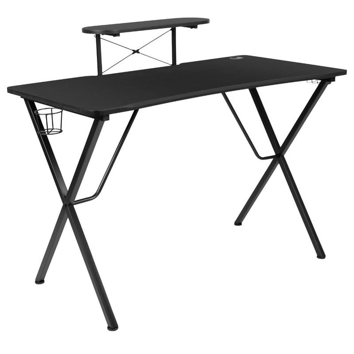 Black Gaming Desk and Reclining Swivel Chair H85522