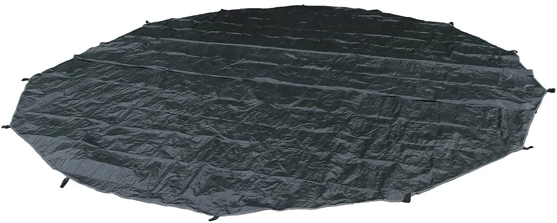 3M Outdoor Black Ultralight PE Round Mat L4282