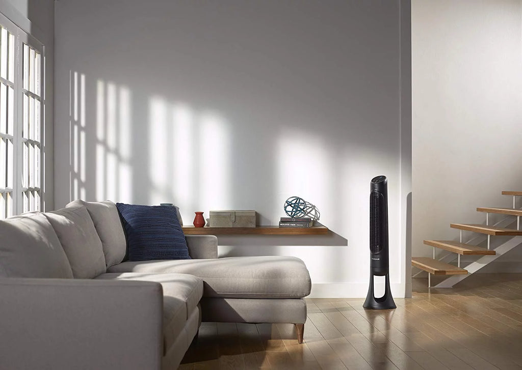 Black Oscillating Electric Tower Fan M8610