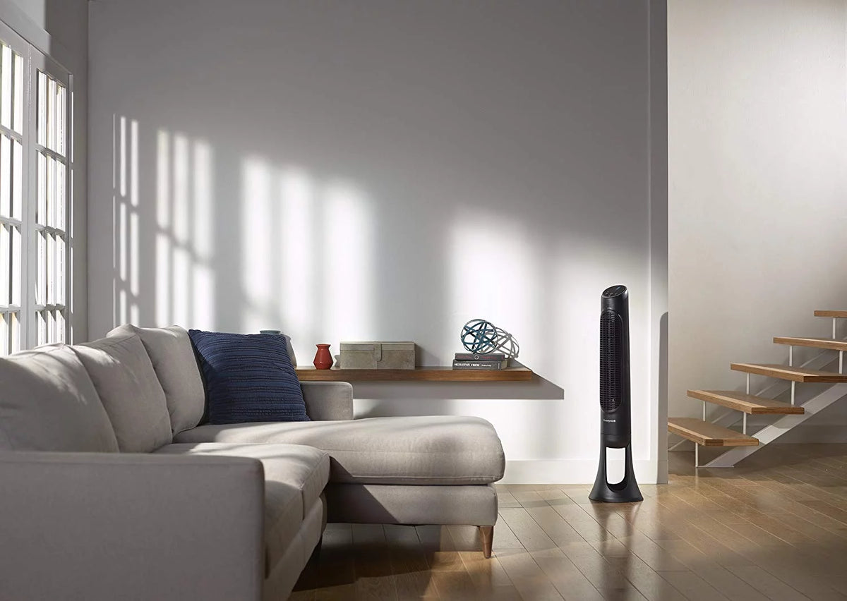 Black Oscillating Electric Tower Fan M8610