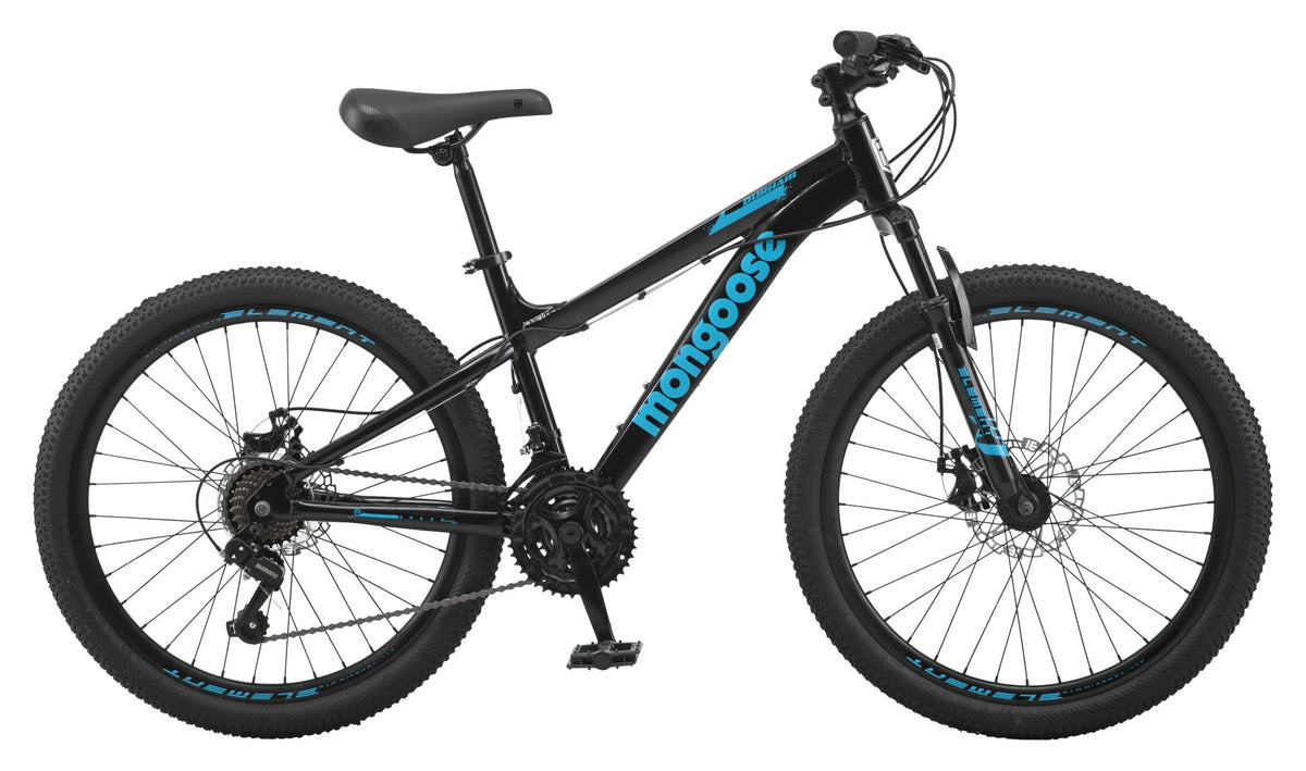 Black 24-in. 21 Speeds Mountain Bike Z573091