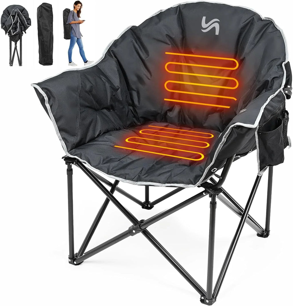 Oversized Heated Camping Chair X488639