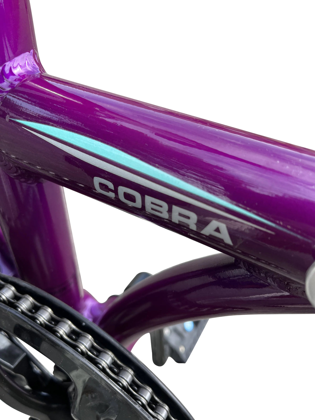 Purple Lightweight Aluminum Folding Bike U676