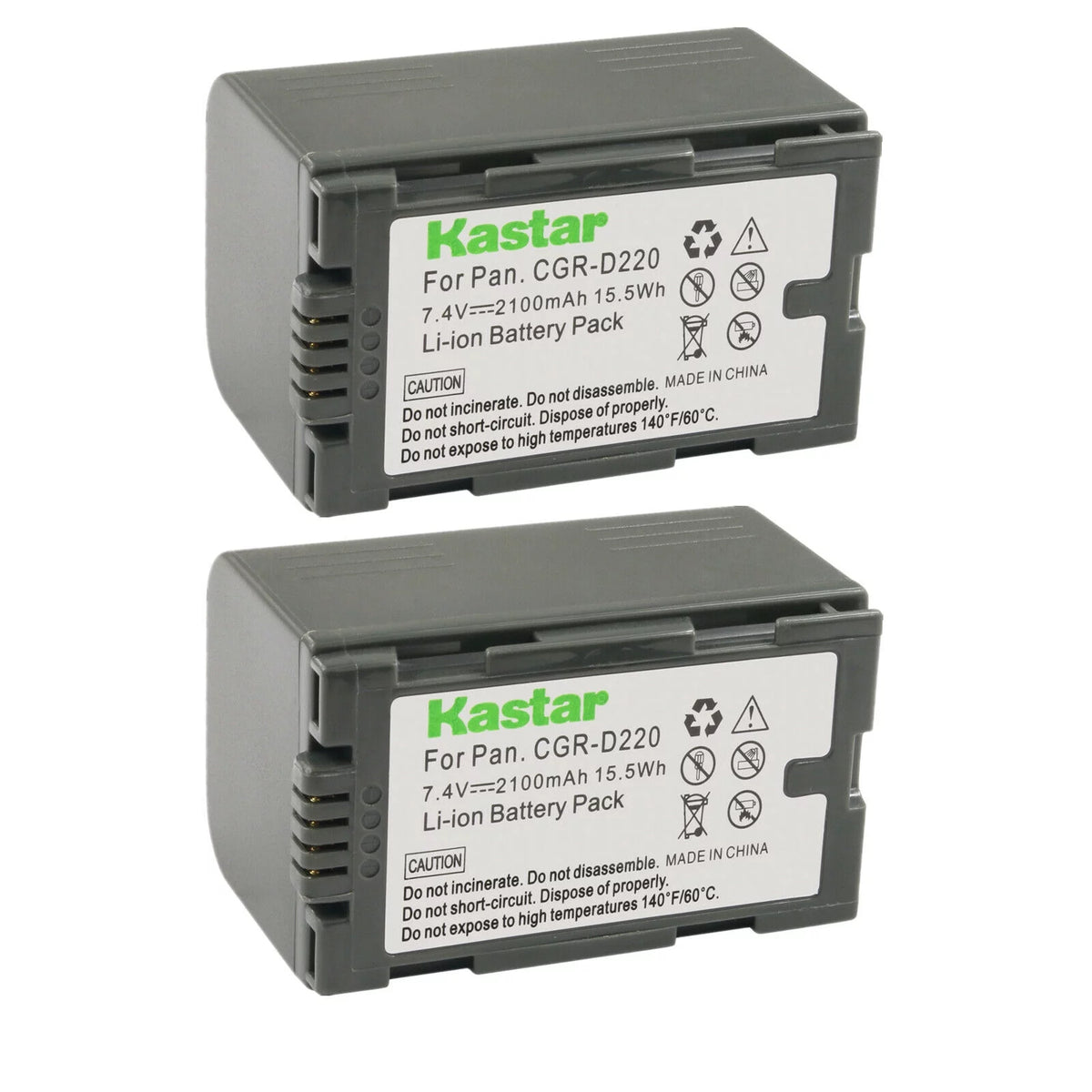 2-Pack Battery Replacement O1007
