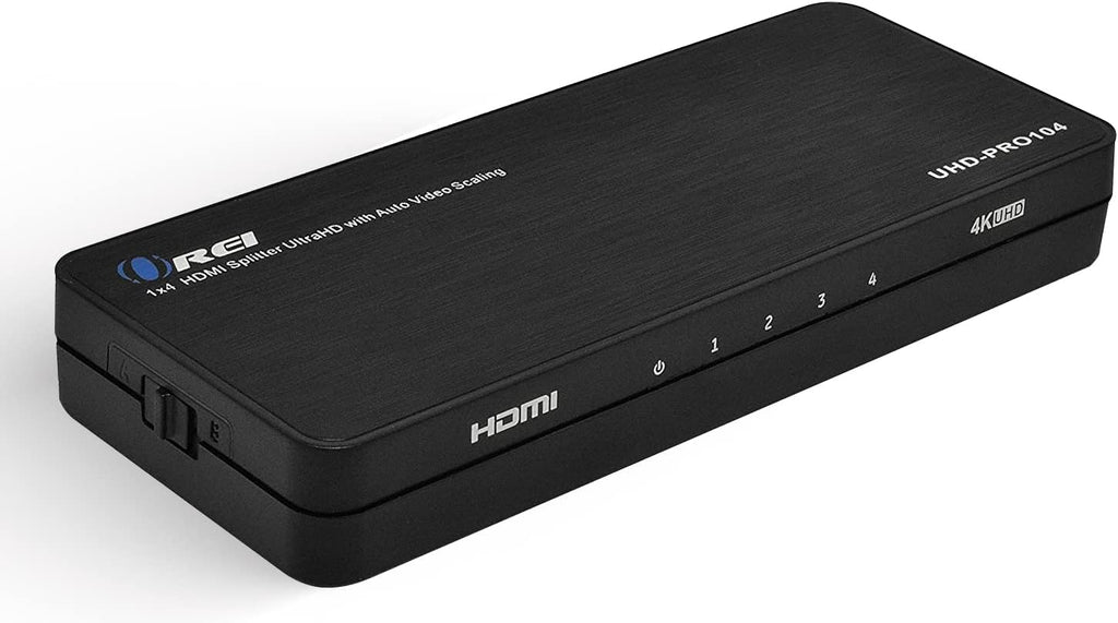 4K 1x4 HDMI Splitter with Down Scaler 4 Ports X5302