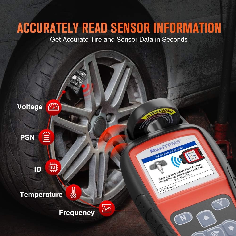 TPMS Relearn Tool TS408 Tire Pressure Monitor Sensor Programming Tool M6543