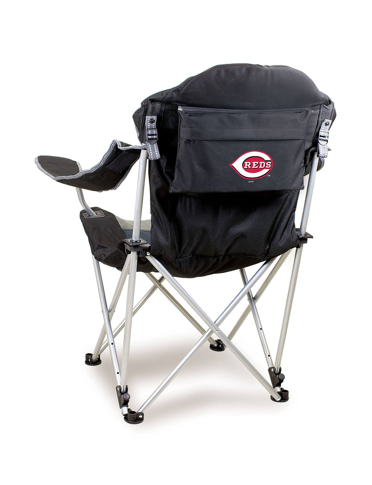 Black Reclining Camp Chair B648451