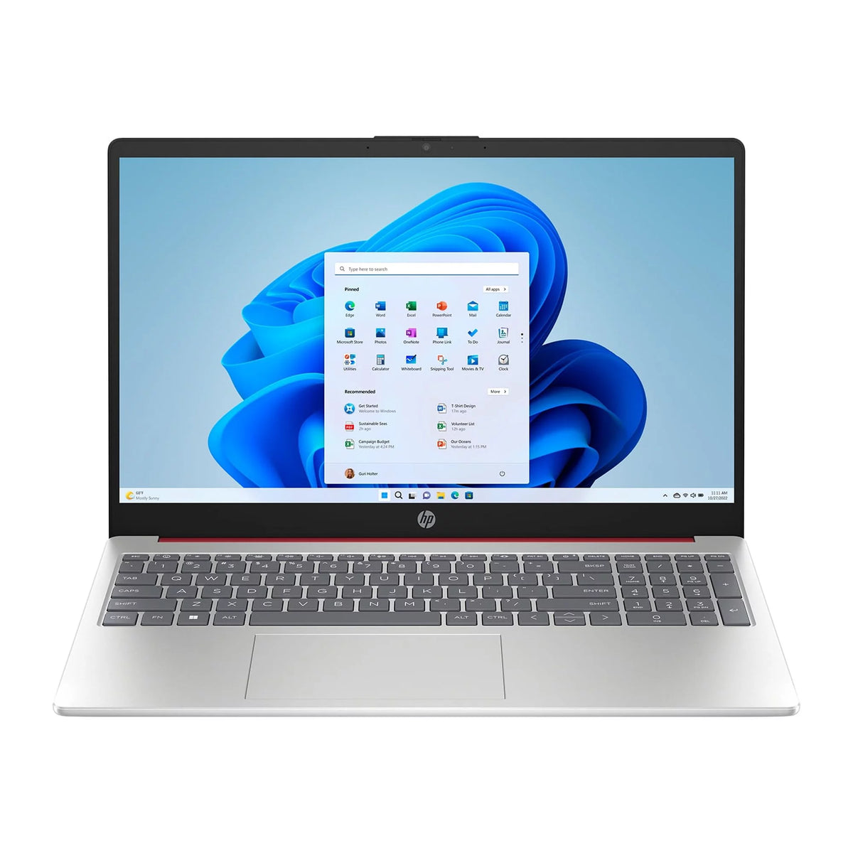 15.6" Laptop Intel Pentium 4GB RAM 128GB UFS Scarlet Red Windows 11 F4128