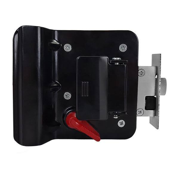 2 Black RV Entry Door Lock Latch Handle C7591