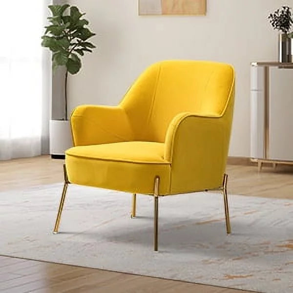 Pink Velvet Upholstered Accent Chair B823835