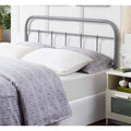 Grey Full Size Metal Headboard X943685