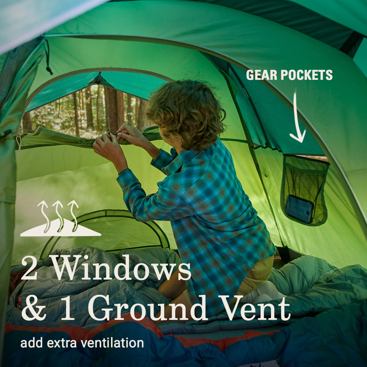 2-Person Camp Tent W433