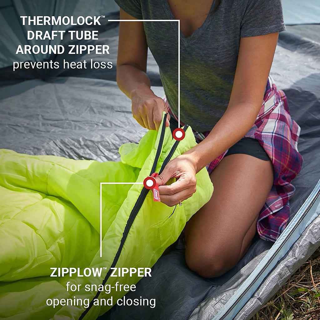 2 Pack 30 Degree Lightweight Camping Sleeping Bag V6790