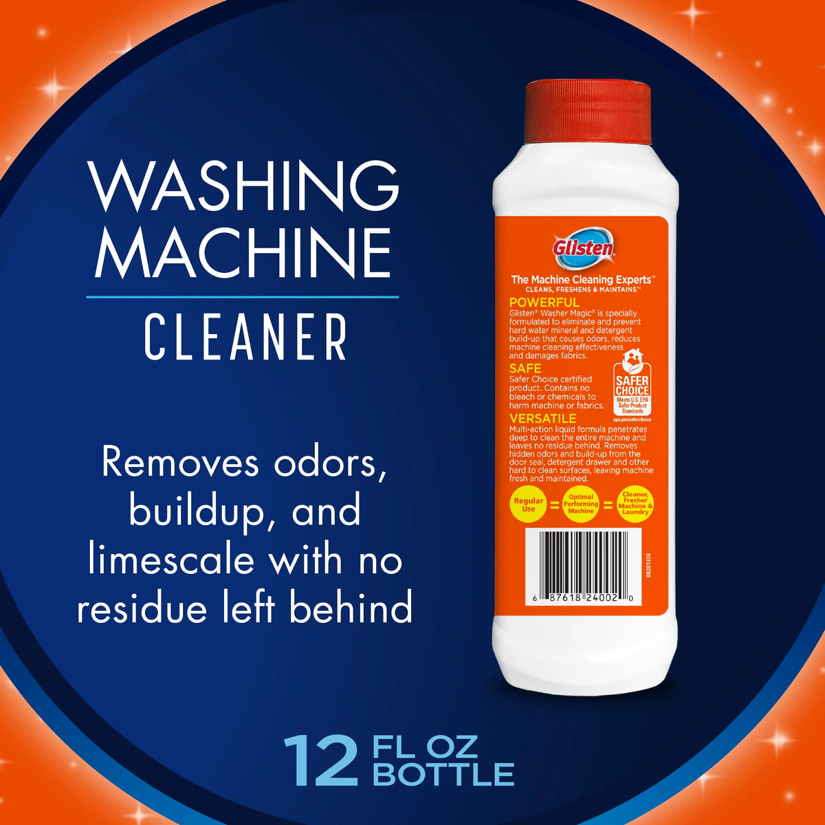 Liquid Fresh Scent Washer Machine Cleaner 2-Pack Z77672