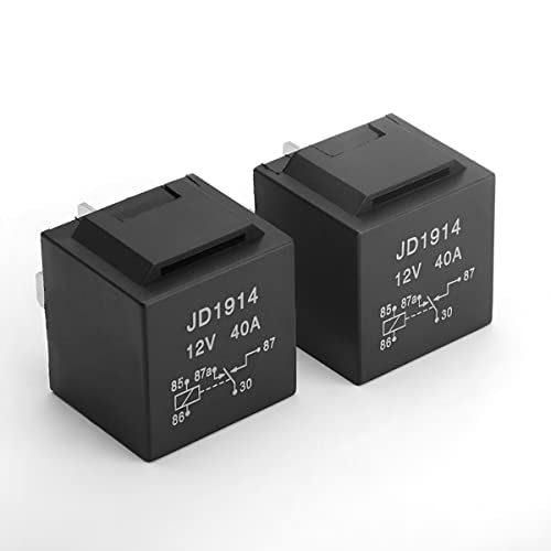 6 Pcs 12V 40 AMP Waterproof Automotive Relay and Harness Set N9446